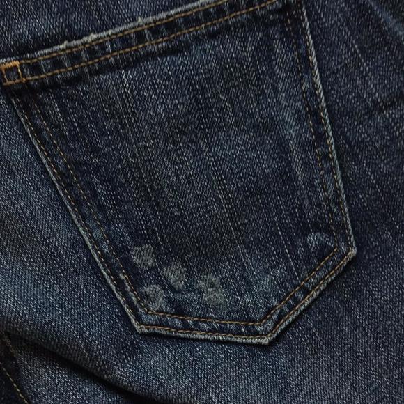 🔴𝗕𝗢𝗚𝗢🔴Current/Elliot The Fling Loved Blue Jeans Distressed - Picture 5 of 16